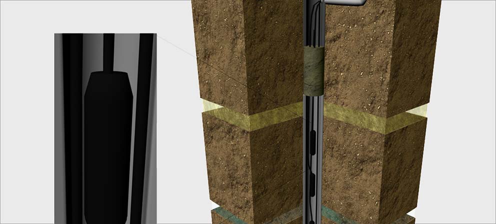 close up diagram of cathodic protection