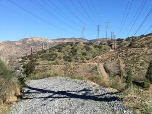 landscape of electrical lines